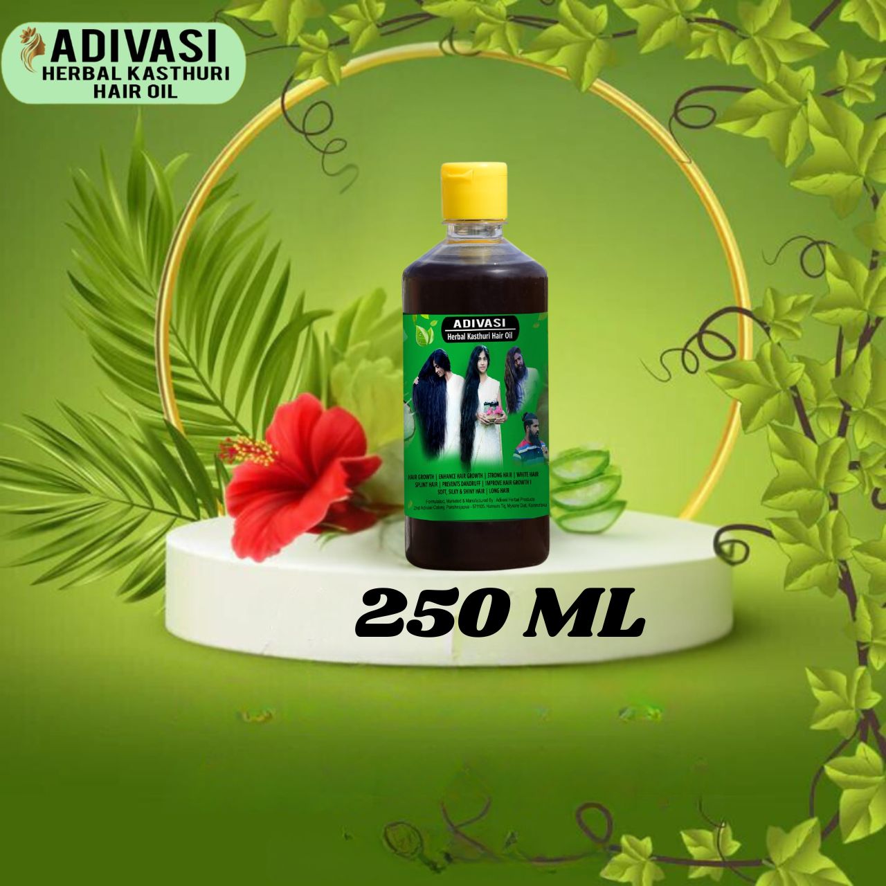 Adivasi Kasturi Herbal Hair Oil 250ml