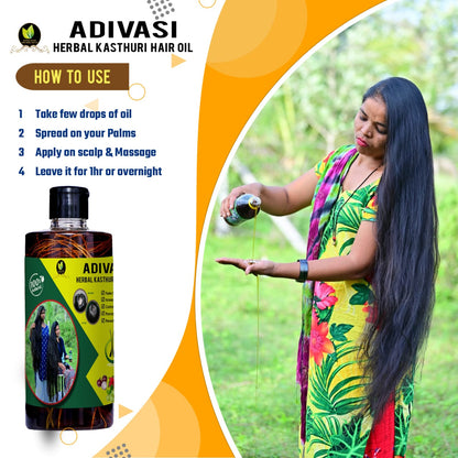 Adivasi Kasturi Herbal Hair Care 500ml